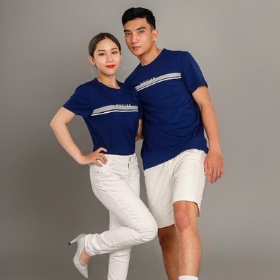 DLine HAVIAS áo thun cổ tròn vải Cotton 100% Premium