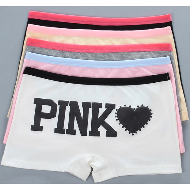 Boxex / Quần Lót Bé Gái Cotton PINK  Thời Trang  ( QL : 507 ) Hàng Loại Đẹp.