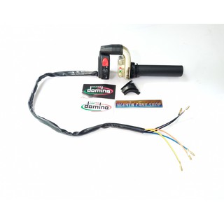 cùm tăng tốc domino có cùm đề dây ga trên màu vàng