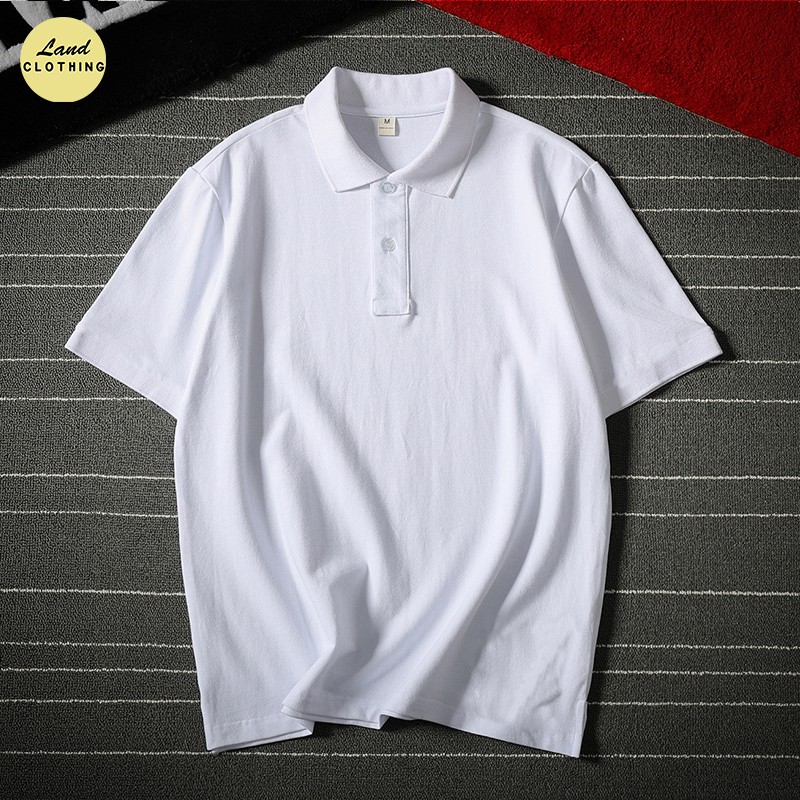 ÁO POLO DÁNG XUÔNG, PHONG CÁCH TRẺ TRUNG CHẤT ĐẸP. HAI MẤU ĐEN TRẮNG | BigBuy360 - bigbuy360.vn