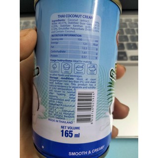 Nước cốt dừa Thái hiệu OPERA béo thơm ngon, lon 165ml