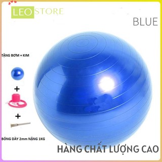 Bóng tập Gym/Yoga trơn 65-75cm - Hàng Cao Cấp