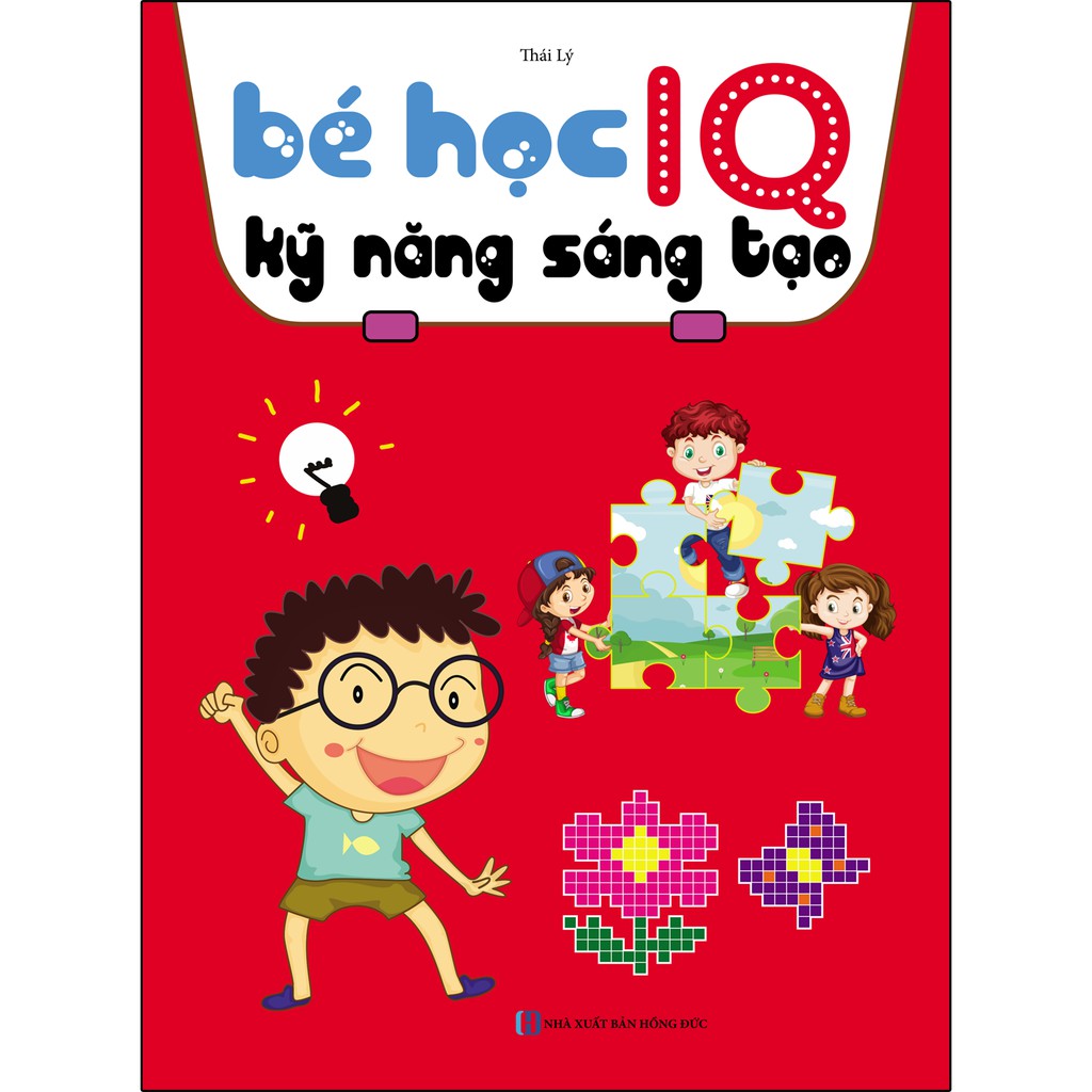 Bộ sách - Bé học IQ - Phát Triển Trí Tuệ Cho Bé Bộ Túi 8 Cuốn (Phiên Bản Mới)