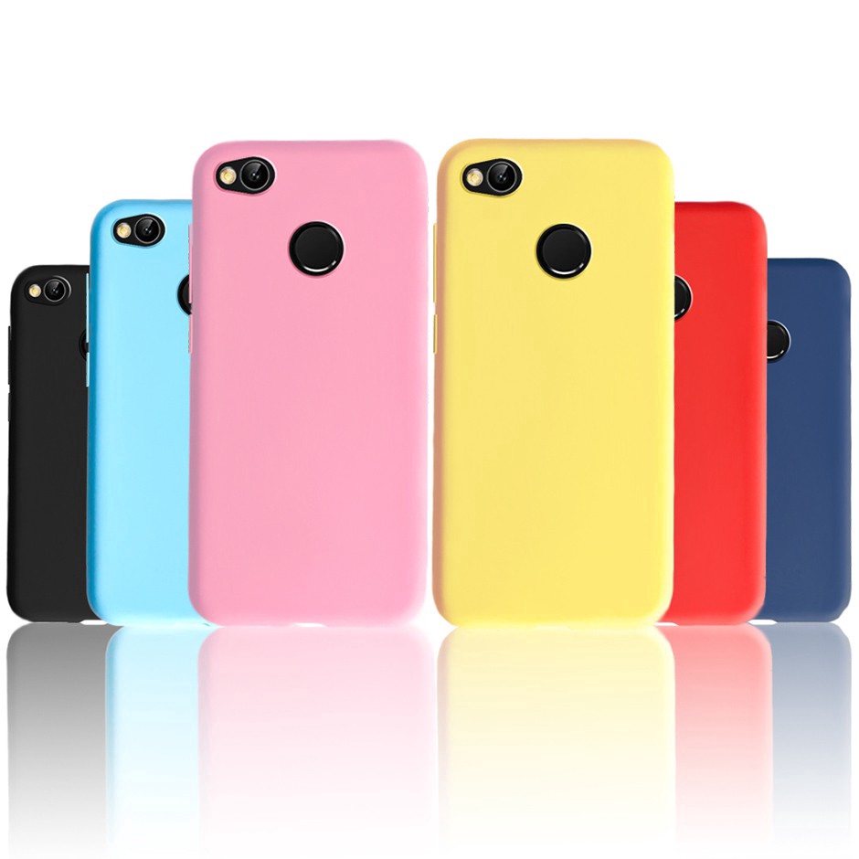 Ốp điện thoại silicon dẻo màu sắc ngọt ngào tinh tế cho XIAOMI REDMI 4X