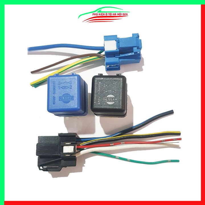 Rơ le Relay 12V còi ô tô 4 chân