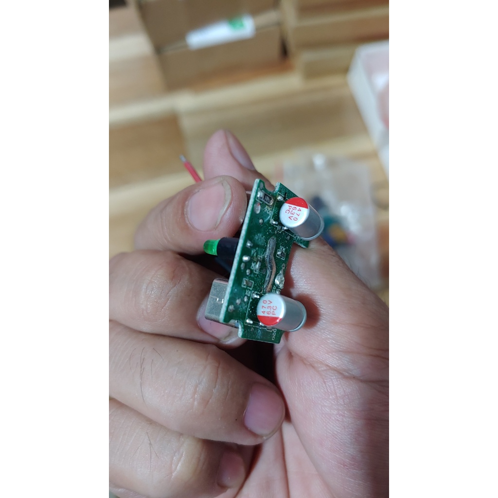 Mạch sạc nhanh 2 cổng tpye sạc nhanh pin