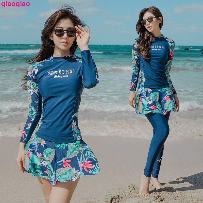 Bộ Đồ Bơi Liền Thân Dài Tay Ôm Dáng Mẫu 2021 Thời Trang Dành Cho Nữ | BigBuy360 - bigbuy360.vn