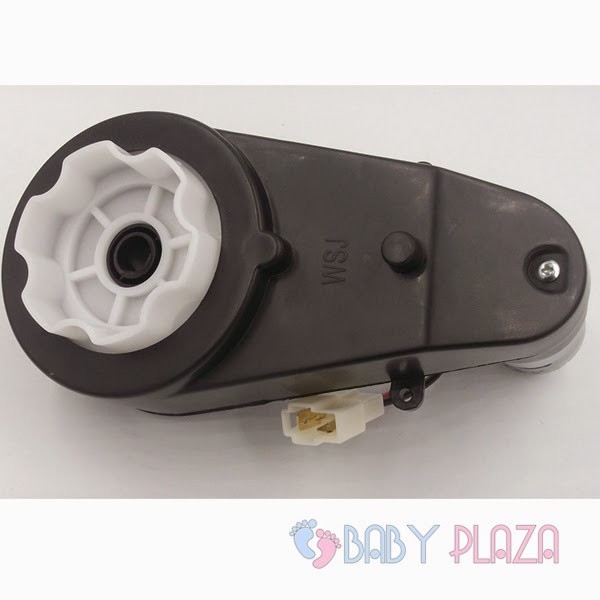 Động cơ, mô tơ (motor), hộp số lái xe hơi, xe con, xe ô tô xe máy điện trẻ em BABY PLAZA  6V-12V