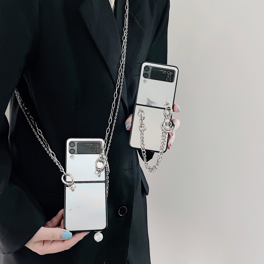 Ốp Điện Thoại Chống Sốc Họa Tiết Hoạt Hình Phong Cách retro Cho Samsung z Flip 3 zflip3 z Flip3