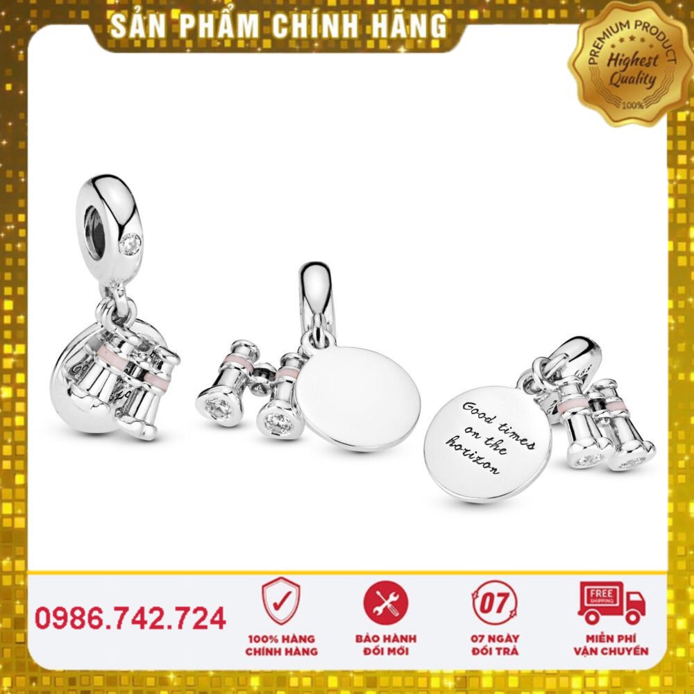 Charm bạc Pan chuẩn bạc S925 ALE Cao Cấp - Charm Bạc S925 ALE thích hợp để mix cho vòng bạc Pan - Mã sản phẩm DNJ125