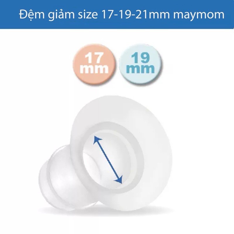 Đệm lòng giảm size phễu Maymom các sz 17-19-21mm.