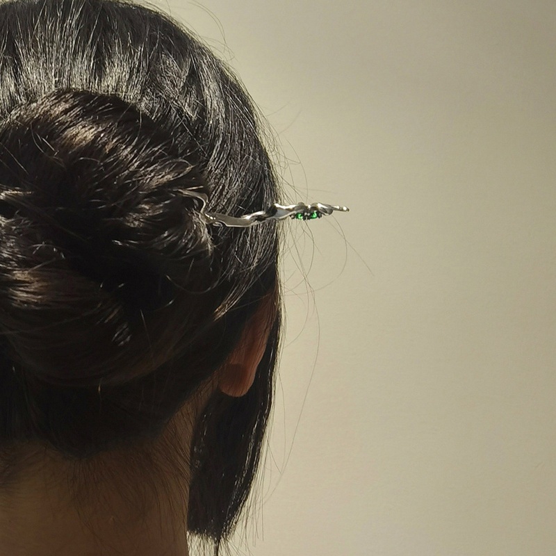 Kẹp Tóc Hình Rắn Bằng Hợp Kim Tinh Tế