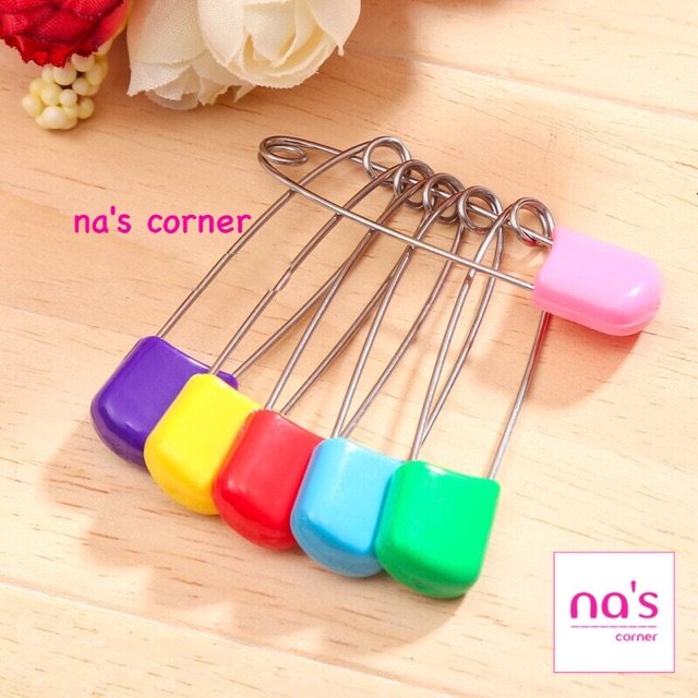 10 kim băng màu size 4cm 5cm