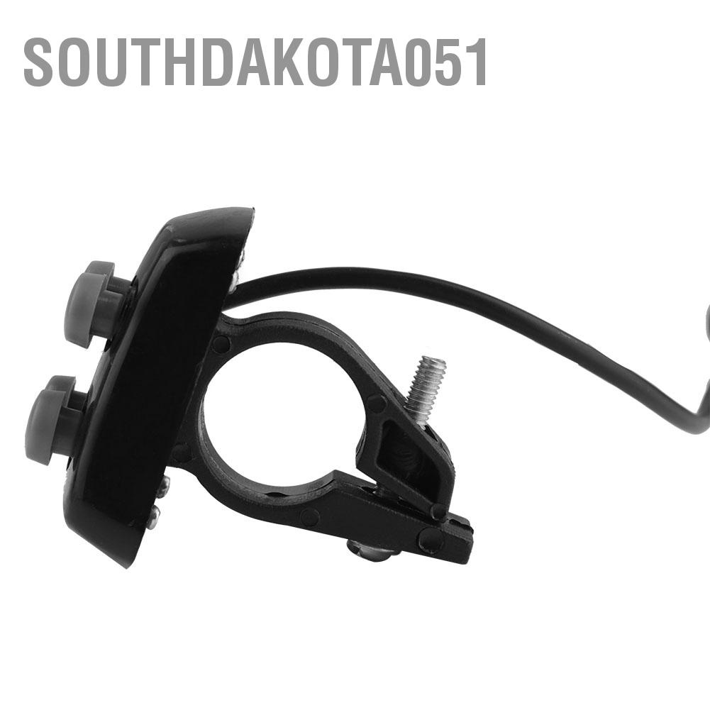 Southdakota051 waterproof Bicycle Cycling Horn Bell 6 LED Light 4 Tunes 120dB