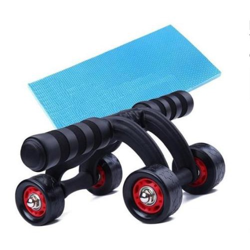 ❤️Free Ship❤️Con lăn tập bụng 4 bánh cao cấp