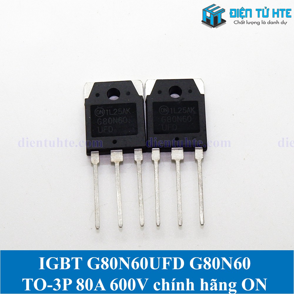 IGBT SGH80N60UFD G80N60UFD G80N60 TO-3P 80A 600V chính hãng ON [CN2]