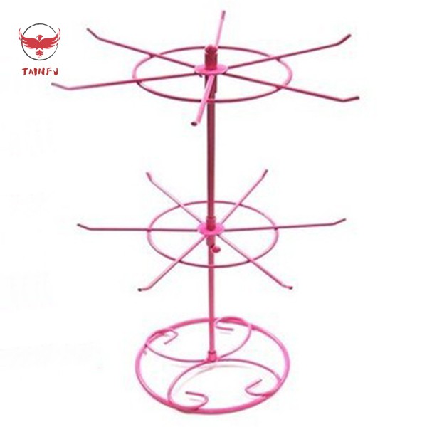 Giá Treo Đồ Trang Sức Hai Tầng Bằng Kim Loại