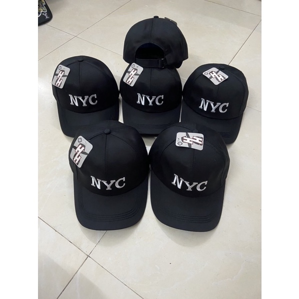 [ MŨ LƯỠI TRAI ] Mũ lưỡi trai kaki đen thêu nhiều logo