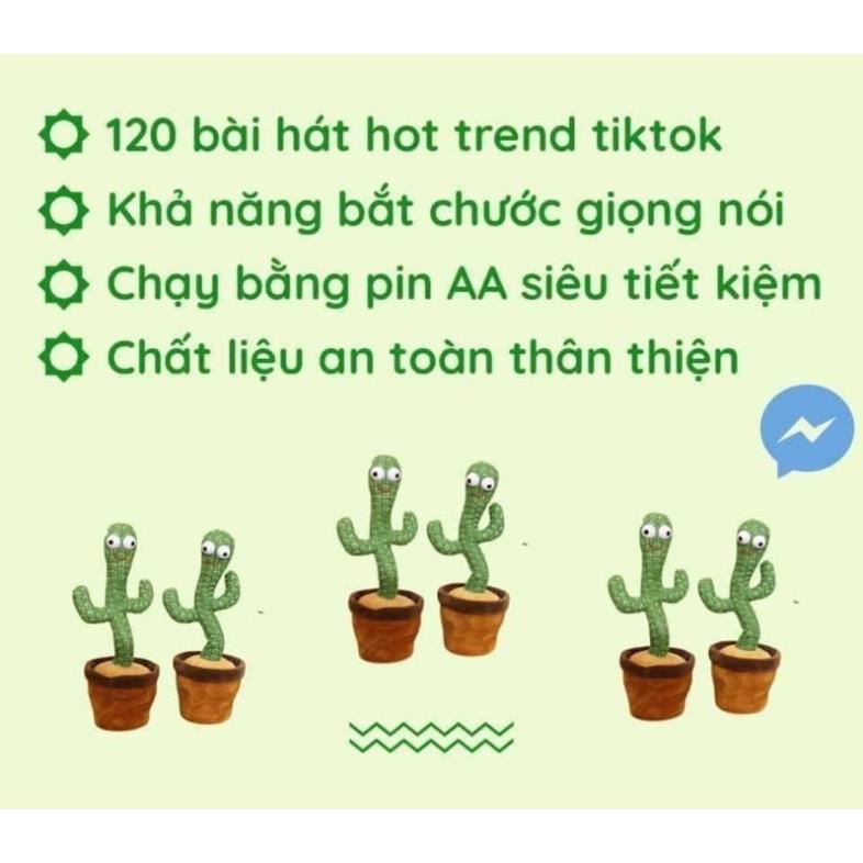 Xương rồng nhảy múa biết hát 120 bài hát nhạc việt nhại được giọng nói -theo hot tiktok ]