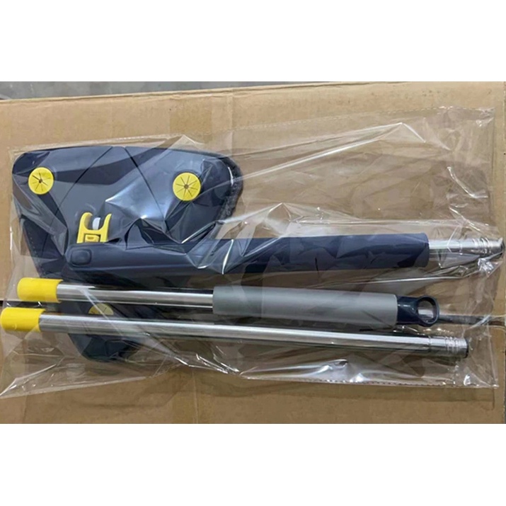 Cây Lau Nhà, Chổi Lau Sàn Trần Nhà Tường Kính Hình Tam Giác Đa Năng Tự Vắt Thông Minh Xoay 360 Độ Mẫu Mới 2022