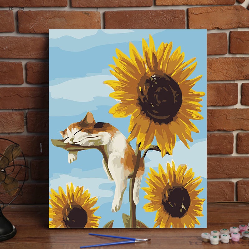 DIY Tranh Sơn Dầu Số Hóa  Nhiều Mẫu Hot Trend