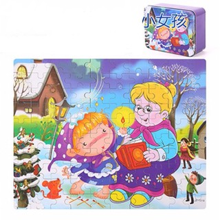 GHÉP HÌNH 100 MẢNH - CÔ BÉ BÁN DIÊM