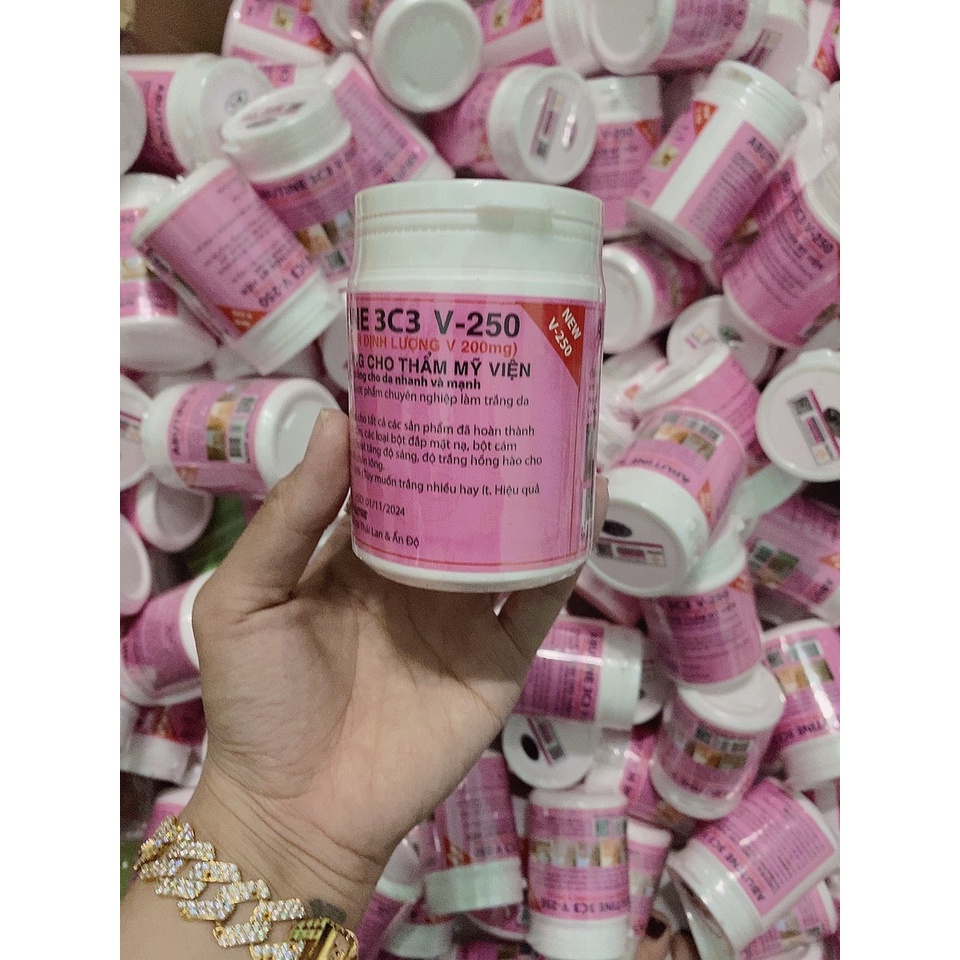 Kem dưỡng trắng da abutine 250g 3c3 thái lan