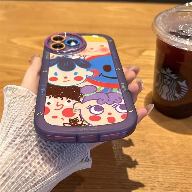 Ốp Điện Thoại Họa Tiết Avatar Màu Tím Dành Cho iPhone 12 13 11 Pro Max X Xs Max Xr