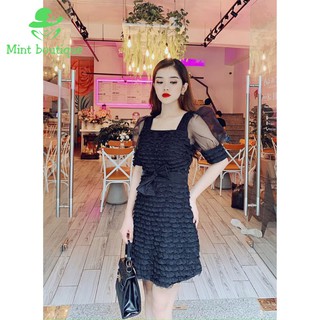 Đầm đi tiệc - Đầm thiết kế - Đầm đen