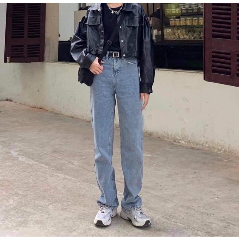 da &lt;Freeship&gt;Áo khoác da nữ croptop basic freesize hot trend