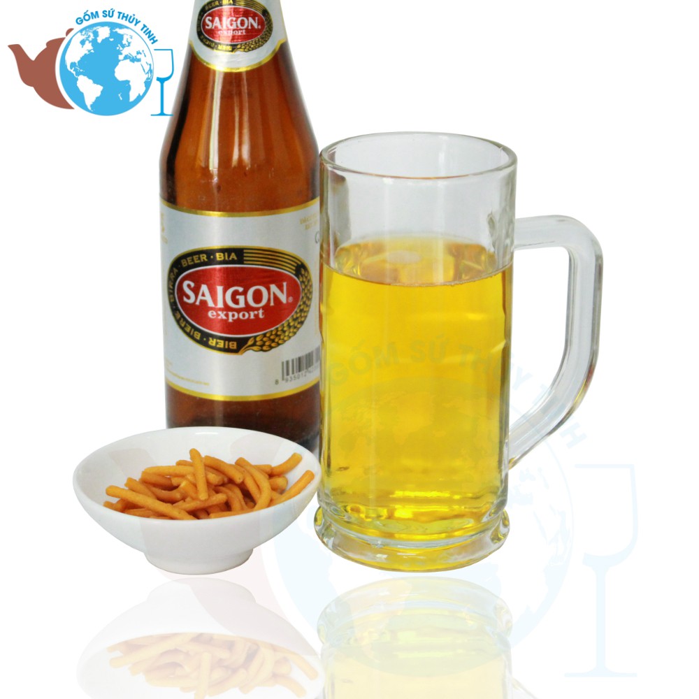 Bộ 6 ly thủy tinh có quai 114TVP 330ML Việt Nam