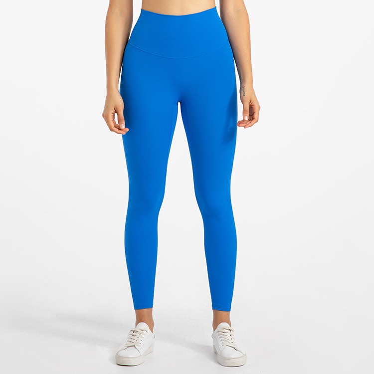 Quần legging thể thao Hoppe Fumeng màu trơn thời trang cho nữ