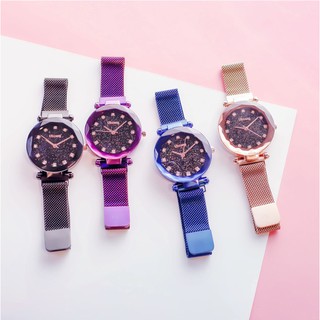 Đồng hồ nữ ulzzang - dây titanium khoá nam châm