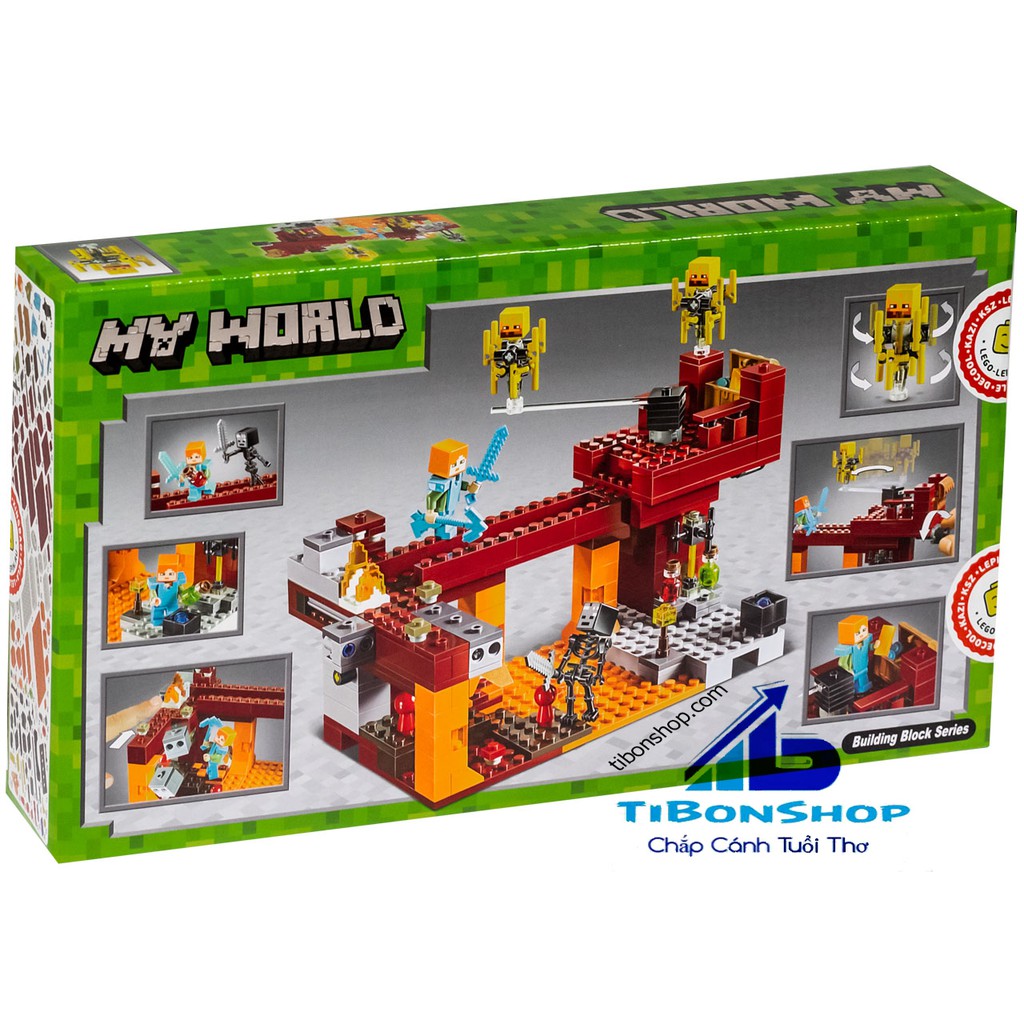 Đồ chơi lắp ráp My World Minecraft