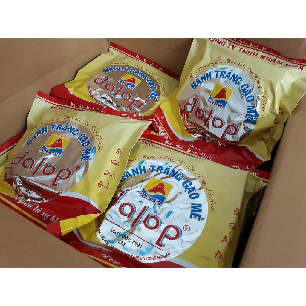 Bánh Tráng Gạo Mè Nướng Sẵn Thương Hiệu Dalop Đặc Biệt - Món Ăn Bình Định