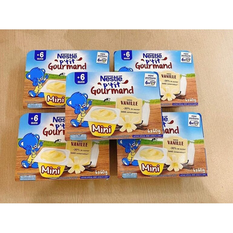 Váng sữa Nestle Pháp date mới nhất