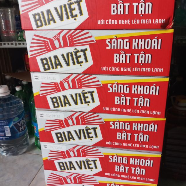 bia Việt cùng hãng ken và tiger
