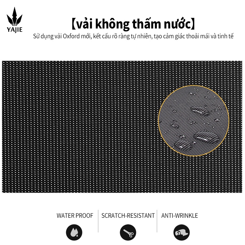Túi xách nam công sở vải không thấm nước công suất lớn túi đựng máy tính xách tay 15,6 inch túi tài liệu túi làm việc túi kinh doanh túi chính thức túi văn phòng thông tin gói túi xách