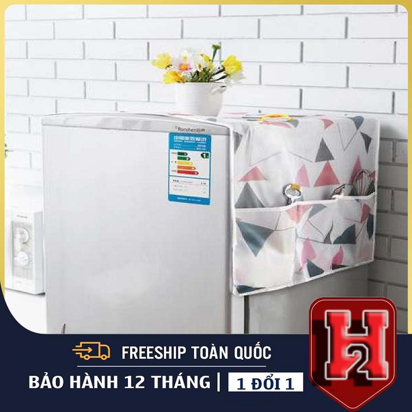 ❤️FREE SHIP❤️Bạt Phủ Tủ Lạnh Kèm Túi 2 Bên Tiện Dụng, Bảo Vệ Tủ Lạnh Khỏi Tác Động Môi Trường