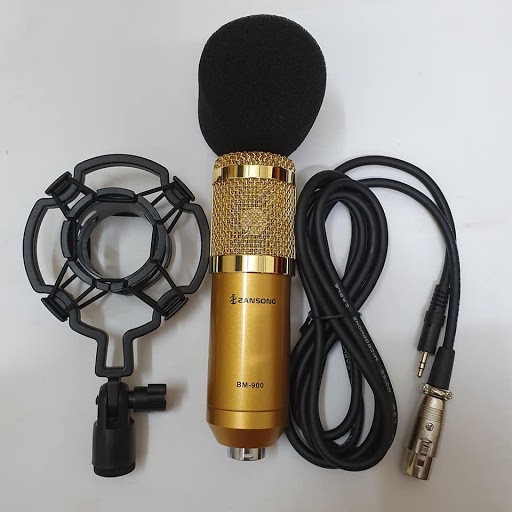 Micro Thu Âm BM900 - Micro Karaoke - Thu Âm - Hát Live - Cao Cấp Chính Hãng Bảo Hành 6 Tháng