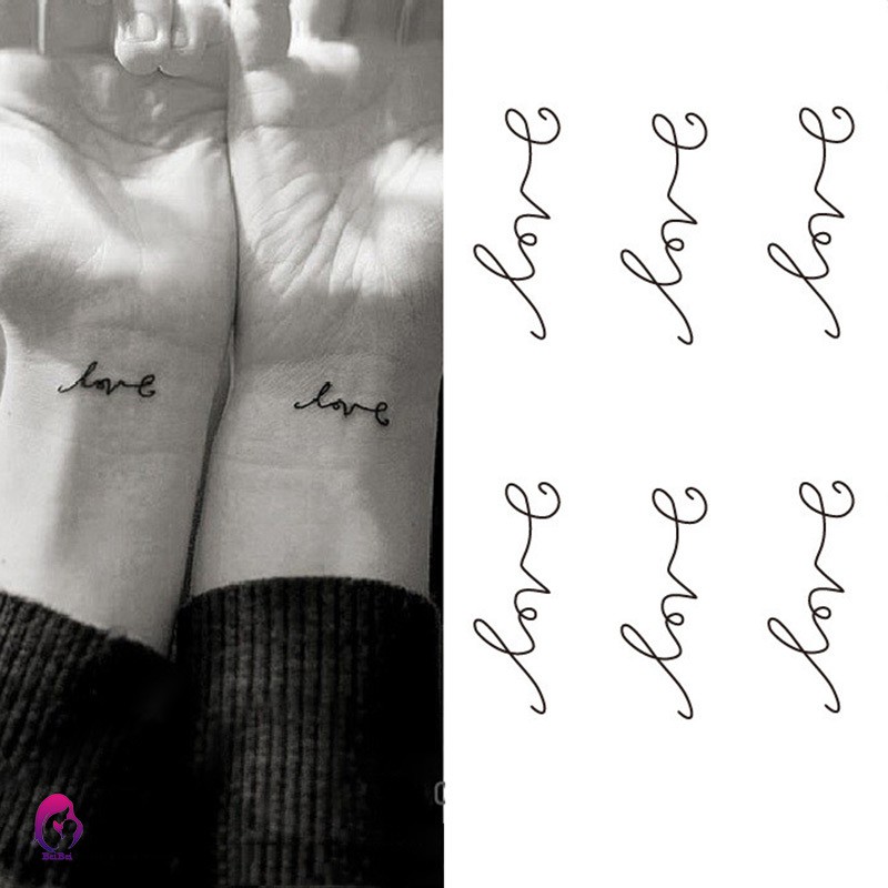 Hình Xăm Dán Tạm Thời Chống Nước