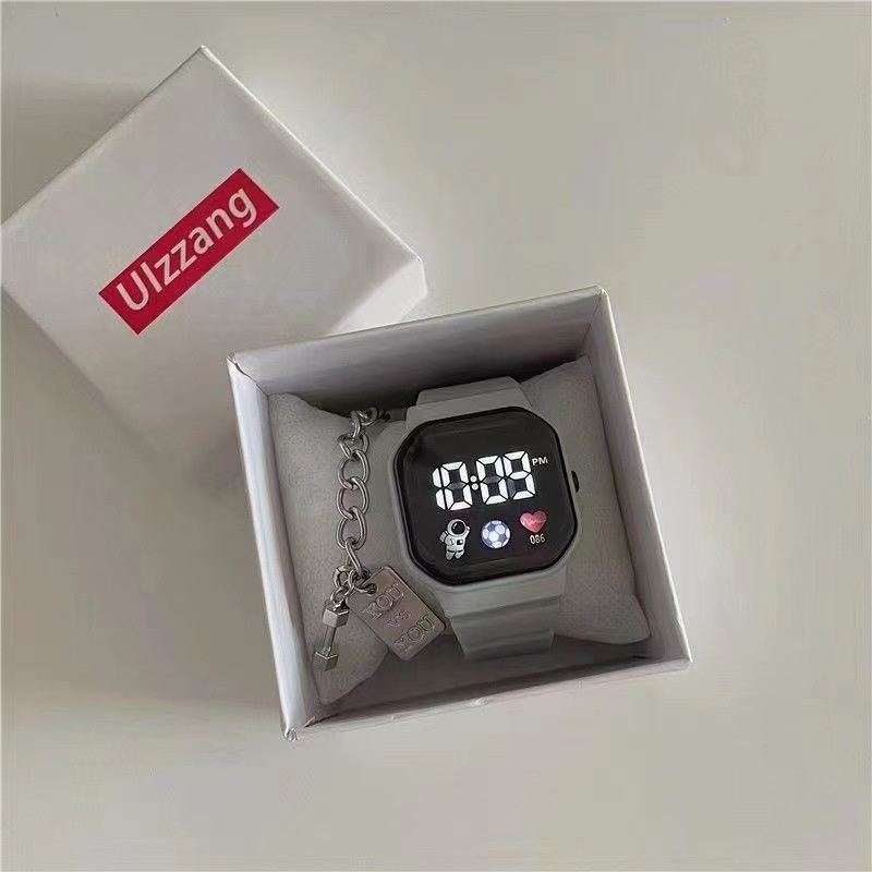 Đồng Hồ Điện Tử Chống Nước Hình Kỳ Lân Thiết Kế Đơn Giản Thời Trang Cho Trẻ Em (Không Kèm Hộp)
