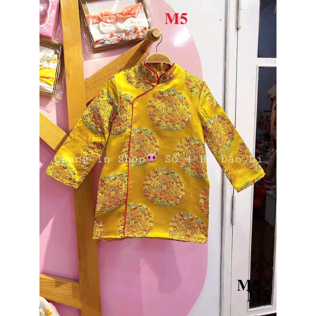 Áo dài cách tân cho bé trai, CÓ NHIỀU MẪU,  Hàng thiết kế cực xinh