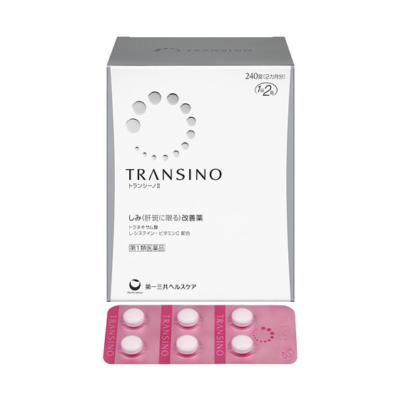 Viên Uống Mờ Nám, Tàn Nhang, Làm Trắng Da Transino Whitening Nhật Bản 120 viên và 240 Viên