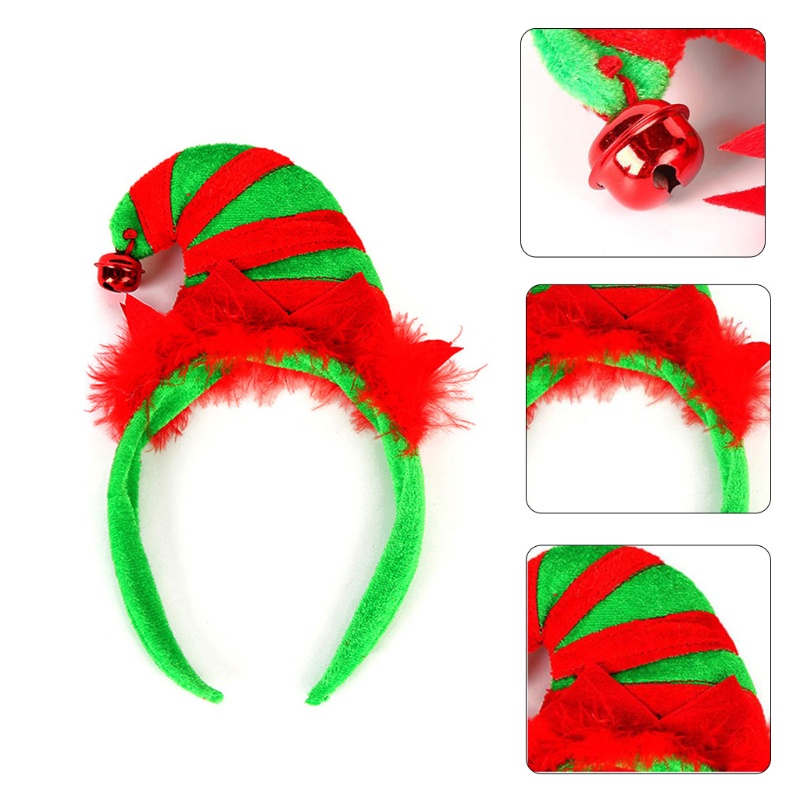 Băng Đô Cài Tóc Phong Cách Giáng Sinh