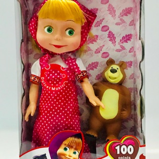 Búp bê Masha Nga - cô bé siêu quậy và chú gấu xiếc