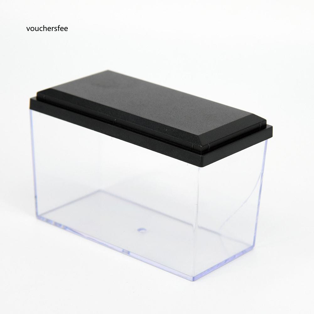 Hộp đựng xe hơi mô hình 1/64 bằng acrylic trong suốt chống bụi bảo vệ tiện dụng