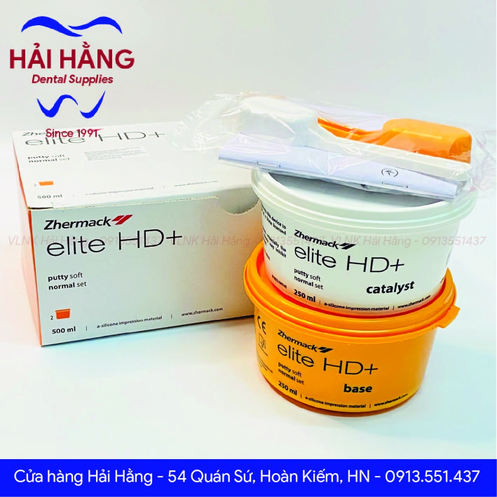 Cao su silicon lấy dấu đặc Elite HD+ chính hãng Zhermack