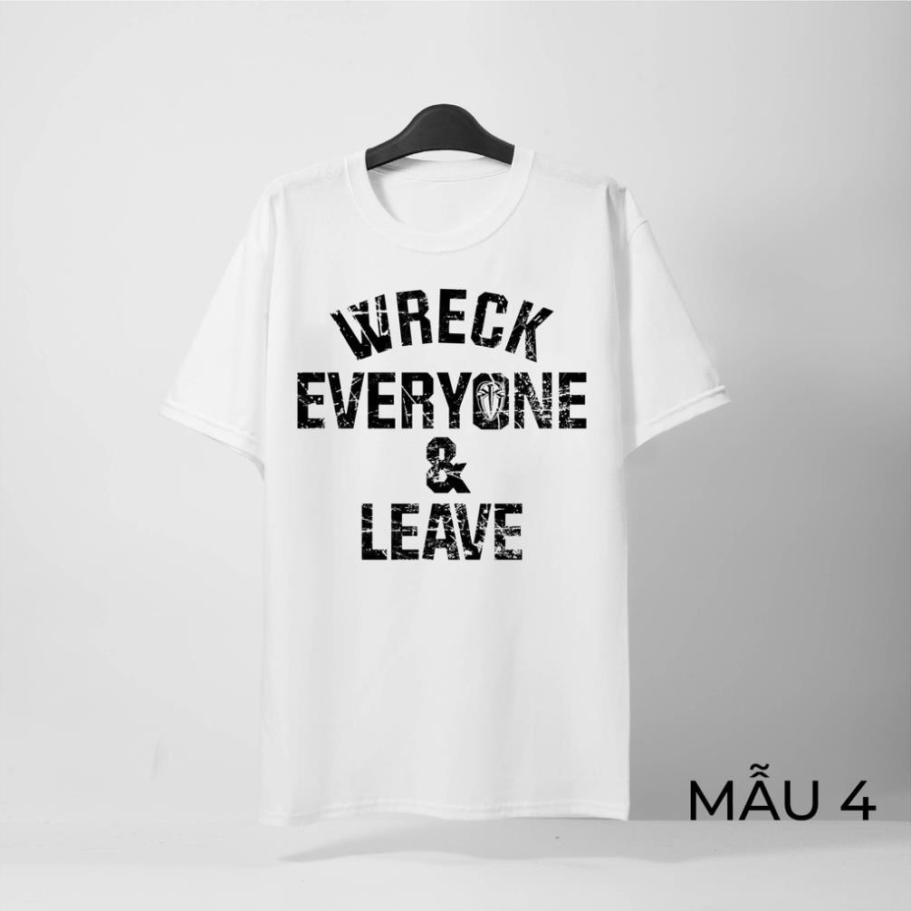 Áo thun 💪 Roman Reigns 💪 áo thun tay ngắn chất vải cotton thoáng mát - Thun Trắng dễ phối đồ - Hàng mới về