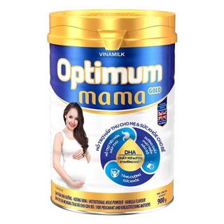 Sữa bột optimum mama 900g hương vani